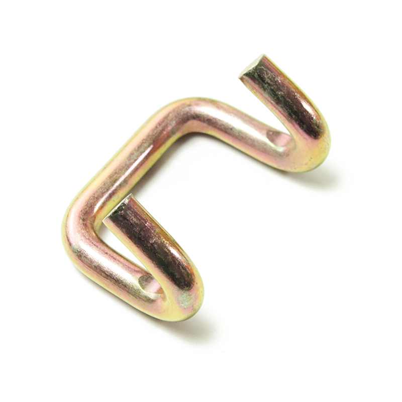 2 palce 5T žlté zinočné pazúry u háčik na remienok na blikanie nákladu