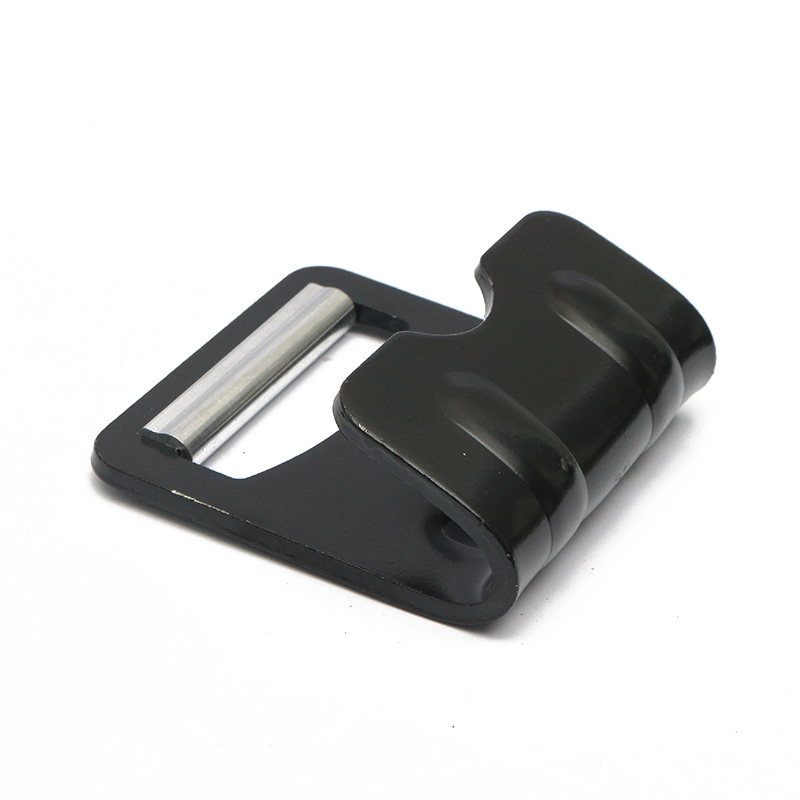 2-palcový čierny kovový kovový kovový plochý J Hook