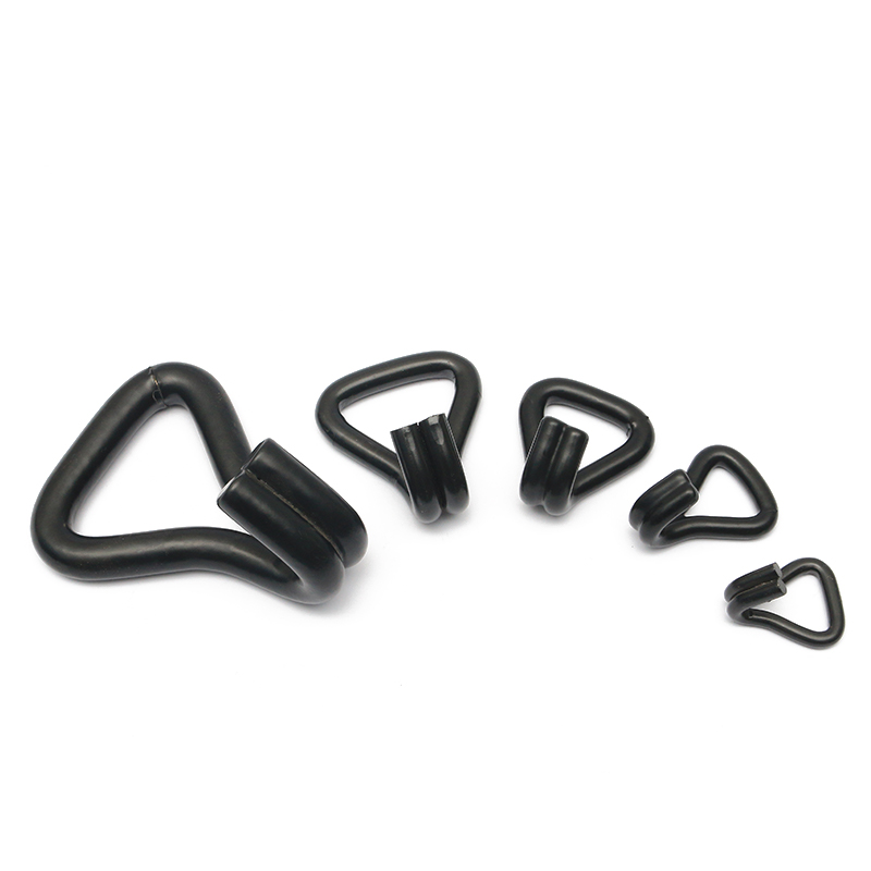 1-1/16 palcov 1500 kg/3000 libier Čierny PVC potiahnutý dvojitým J Hook J Hook