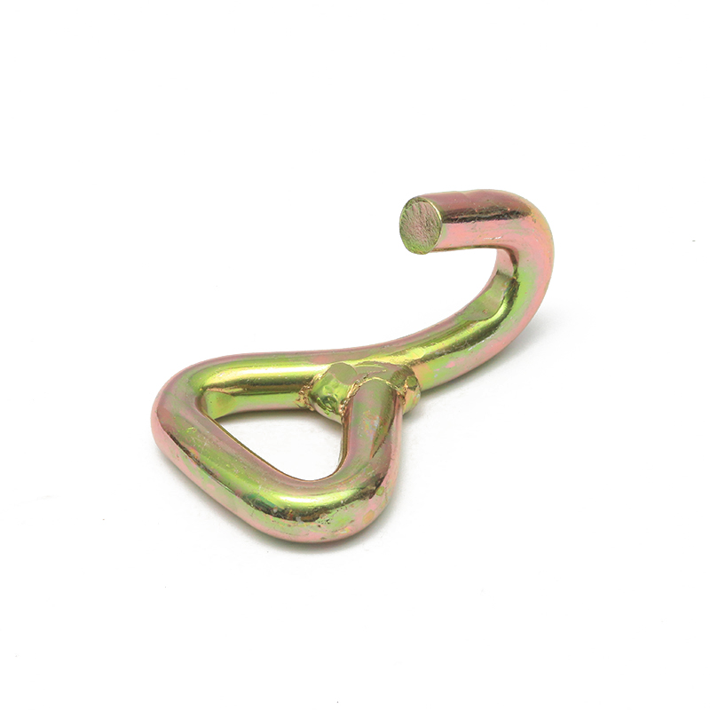 1,5 palca 3T žltý zinok pokovovaný J Hook Metal Single J Hook