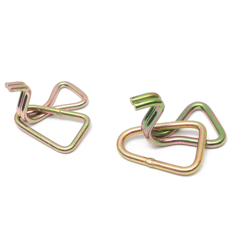 1,5 palca galvanizované snímka dvojité j Hook s krúžkom D