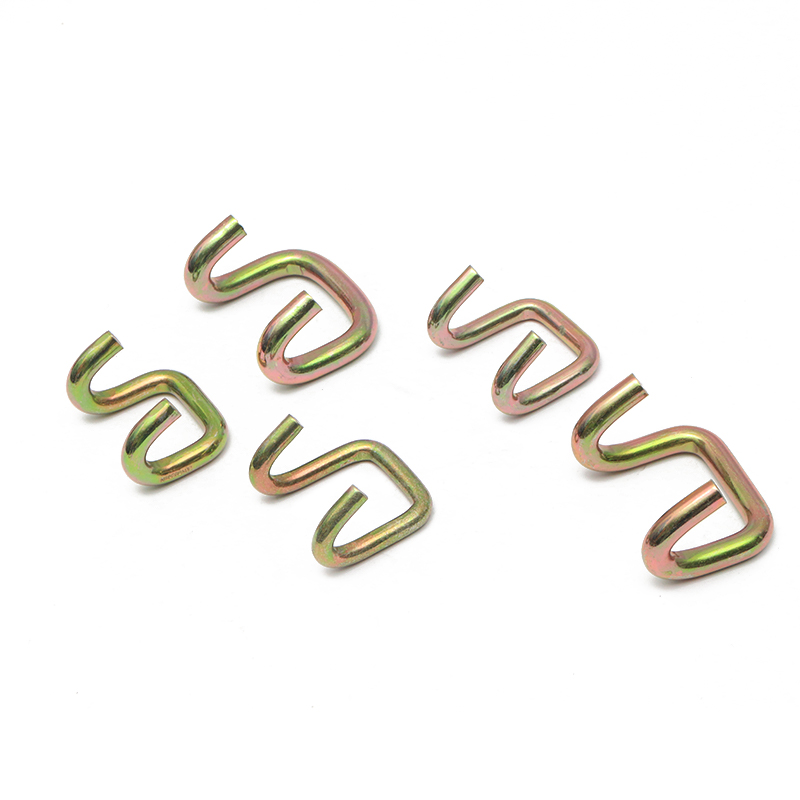 2 palce 5T žlté zinočné pazúry u háčik na remienok na blikanie nákladu